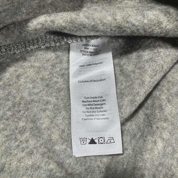 Eddie Bauer Radiator Fleece Quarter Zip Pullover Sweater Men’s Large - Picture 4 of 6